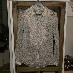 Free people button down sz S